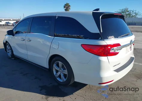 2018 Honda Odyssey Ex-L из США, поврежденный, VIN 5FNRL6H73JB047948